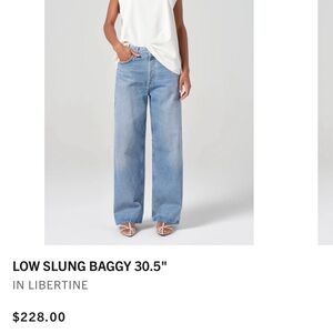 Agolde Light Wash High-Rise Women's Jeans